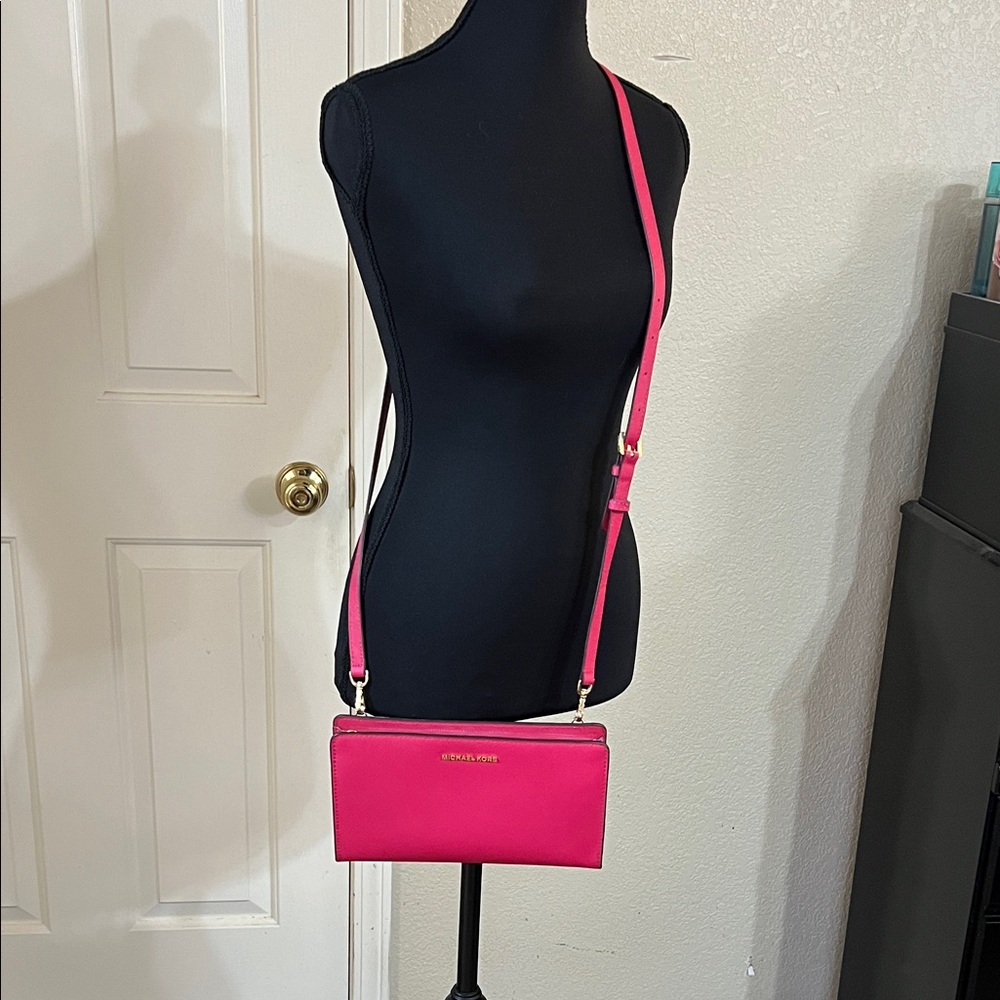 Michael Kors Pink Crossbody Bag